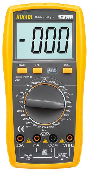 Multímetro Digital Hikari HM-2030